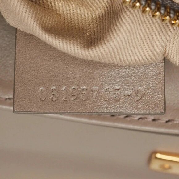Chloe Motty Grey Leather/Suede C Shoulder Bag - Picture 12 of 12